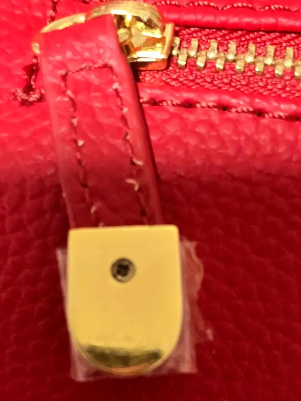 Joy & Iman Hollywood Glambag Marsala Red Leather - 2004 Deadstock NEW- NIP Set - Picture 9 of 16